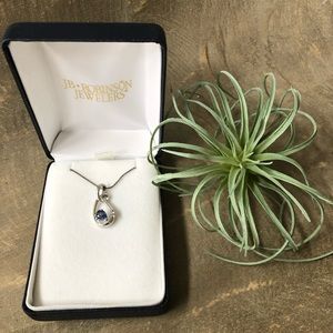 Tanzanite Pendant Necklace by JB Robinson